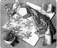 Reptiles by MC Escher