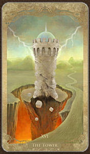 Tarot card: The Tower