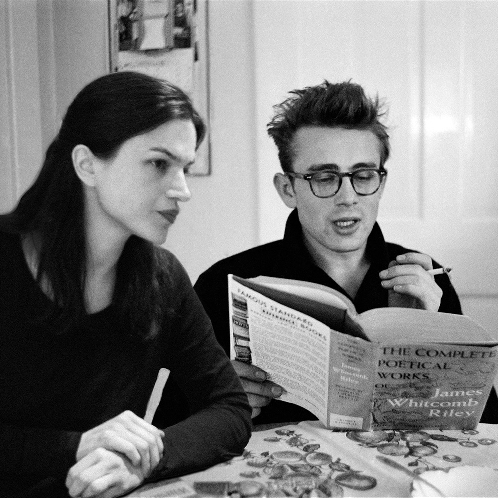 Sabina Nore with James Dean