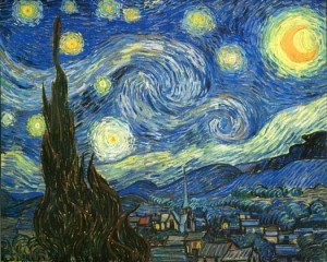 The Starry Night by Vincent Van Gogh