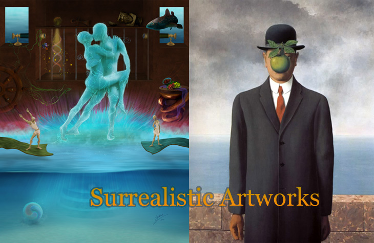 Surrealistic artworks